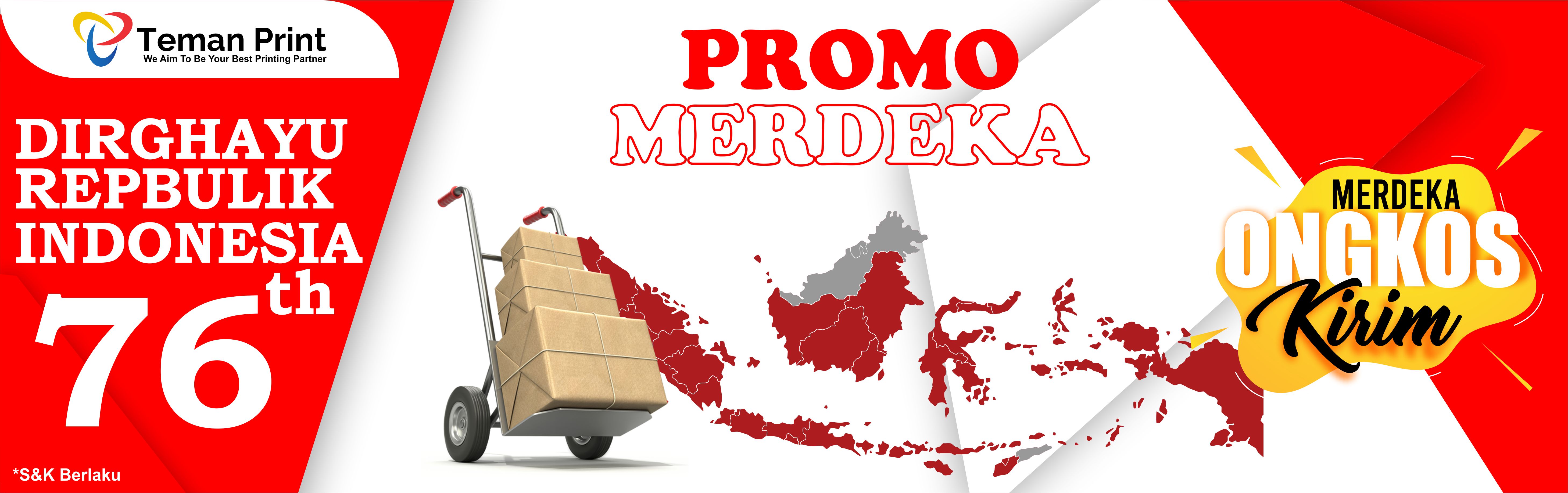 Promo Merdeka Ongkos Kirim